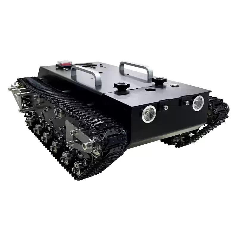 Kuidas vähendab täismetallist vedrustusega roomikšassii ülikoolilaborite ja robotite idufirmade uurimis- ja arenduskulusid?