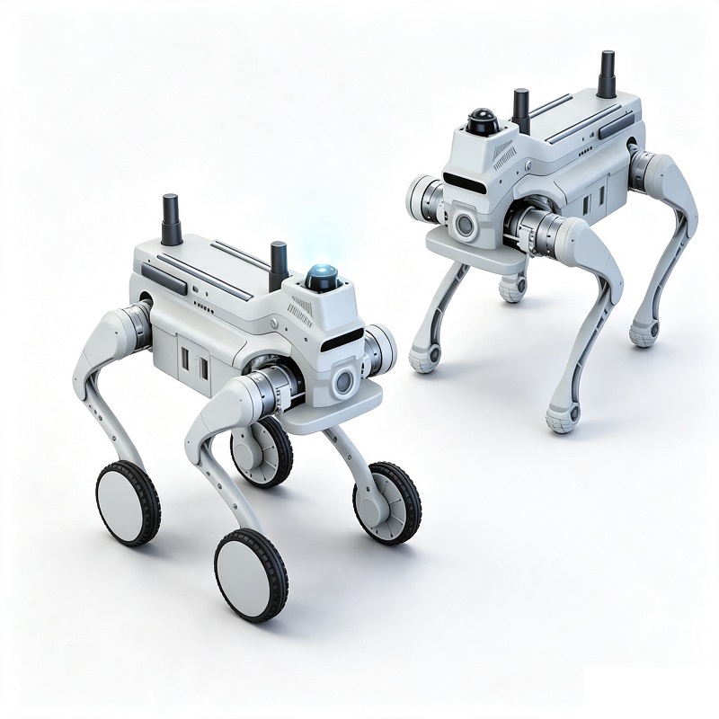 Tööstuslik neljajalgne robot kontrollimiseks ja uurimiseks
