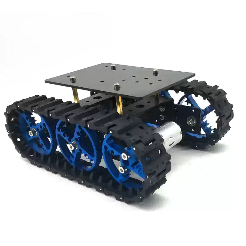 Mini intelligentne kummist roomikraamiga robotšassii